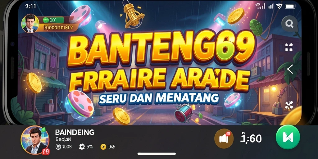 Tampilan utama gameplay BANTENG69 yang seru dan mengasyikkan.