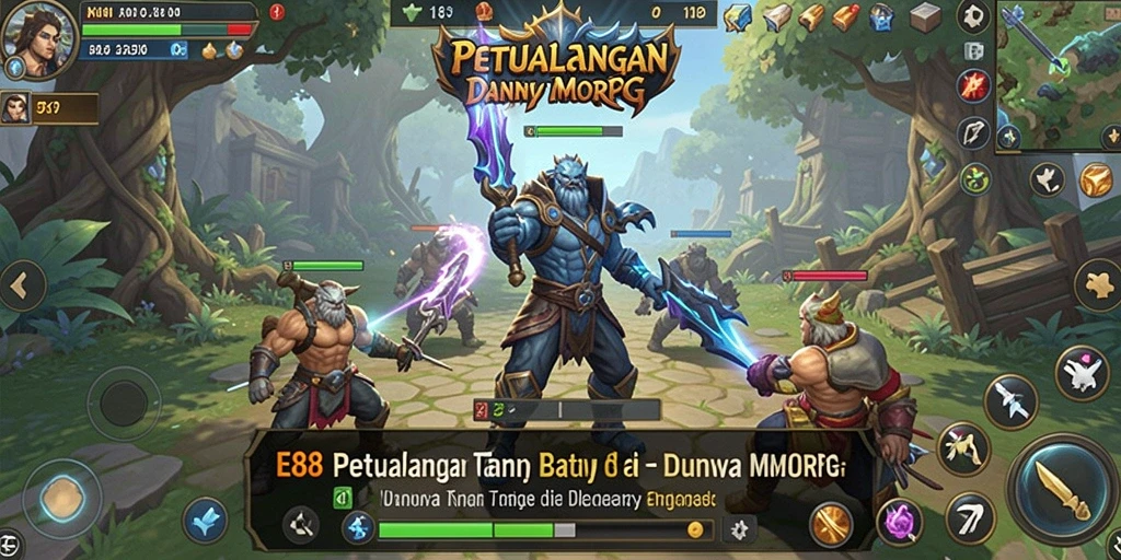 Tampilan menakjubkan dari gameplay E88 yang mendebarkan.