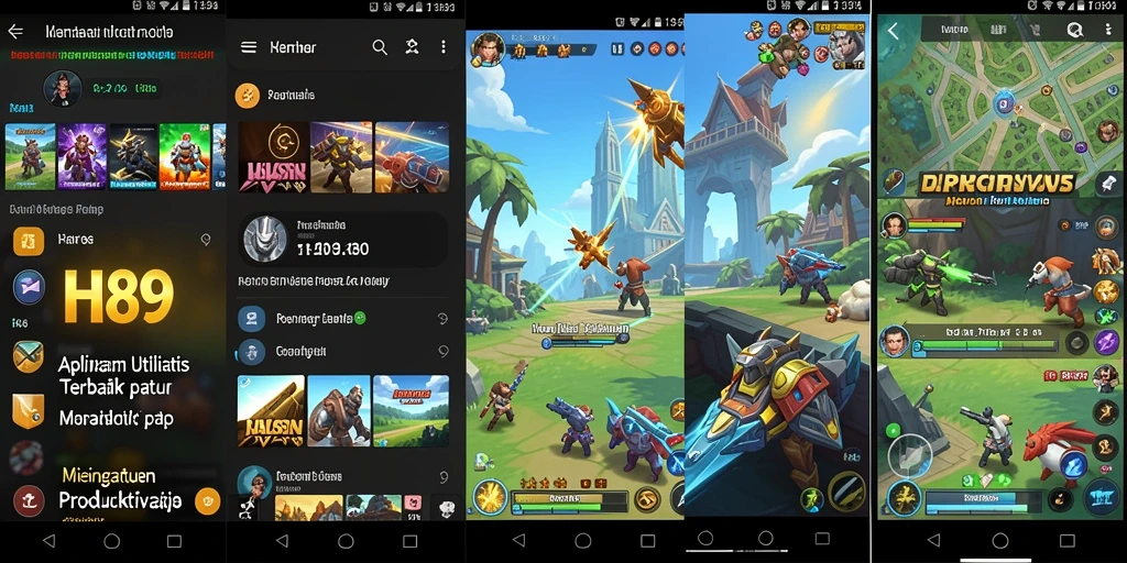 Screenshot H89 menampilkan antarmuka aplikasi yang ramah pengguna.
