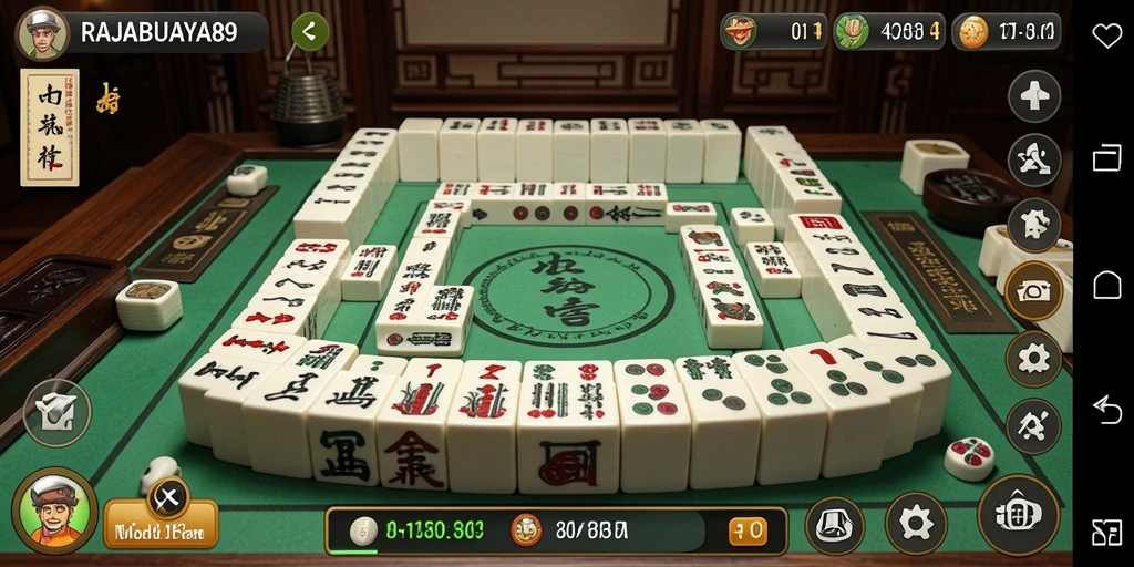 Tampilan gameplay menarik dari RAJABUAYA89 yang mendebarkan.