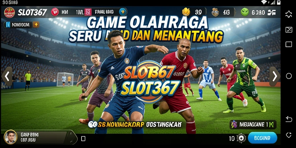 Tampilan screenshot dari SLOT367 yang menunjukkan aksi seru gameplay olahraga.