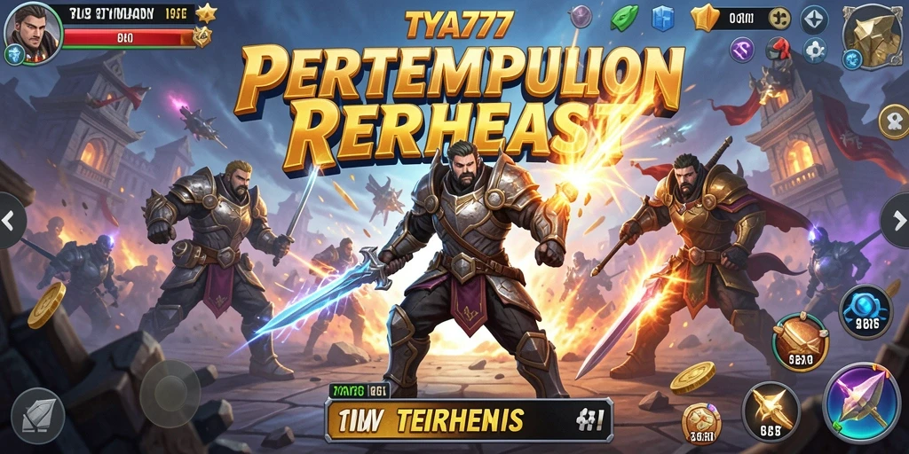 Gameplay mendebarkan dengan pertempuran intens di TYA777.